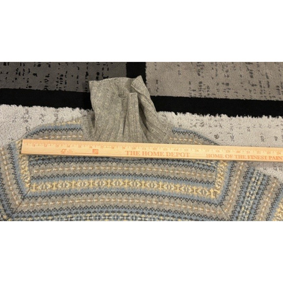 Women's Vintage Brooks Brothers Lambswool Fair Isle Sweater 1818 Hong Kong - Picture 6 of 14